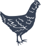 Hen Chicken Sticker