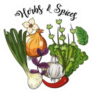 Herbs and Spices Sticker