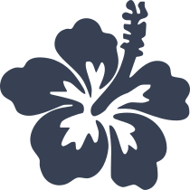 Hibiscus Flower Sticker