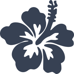 Hibiscus Flower Sticker