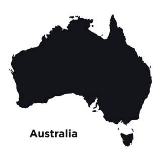 High Detailed Map Of Australia