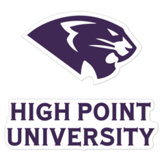 High Point Panthers NCAA Logo Sticker