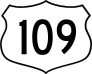Highway 109 Sign Sticker