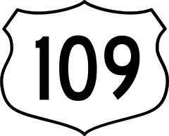 Highway 109 Sign Sticker