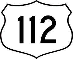 Highway 112 Sign Sticker