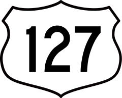 Highway 127 Sign Sticker