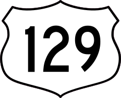 Highway 129 Sign Sticker