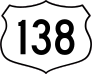 Highway 138 Sign Sticker