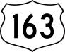 Highway 163 Sign Sticker