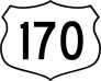 Highway 170 Sign Sticker