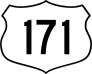 Highway 171 Sign Sticker