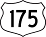 Highway 175 Sign Sticker