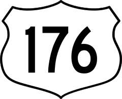 Highway 176 Sign Sticker