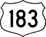 Highway 183 Sign Sticker