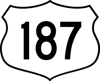 Highway Number Stickers & Decals | Free Shipping