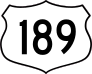 Highway 189 Sign Sticker