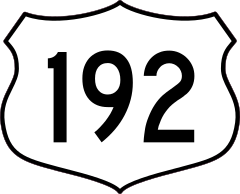 Highway 192 Sign Sticker