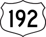 Highway 192 Sign Sticker