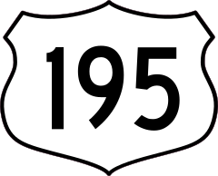 Highway 195 Sign Sticker