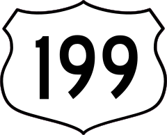 Highway 199 Sign Sticker