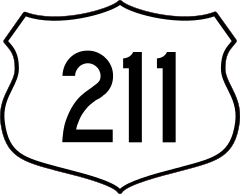 Highway 211 Sign Sticker