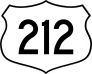 Highway 212 Sign Sticker