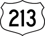 Highway 213 Sign Sticker