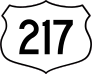 Highway 217 Sign Sticker