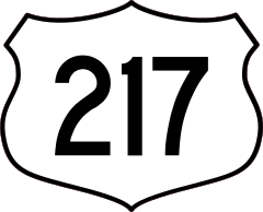 Highway 217 Sign Sticker