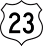 Highway 23 Sign Sticker