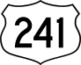 Highway 241 Sign Sticker