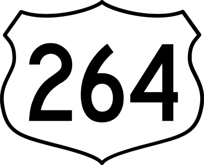 Highway 264 Sign Sticker