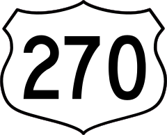 Highway 270 Sign Sticker