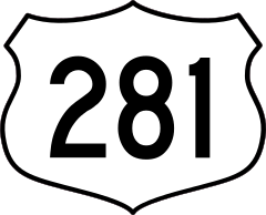 Highway 281 Sign Sticker