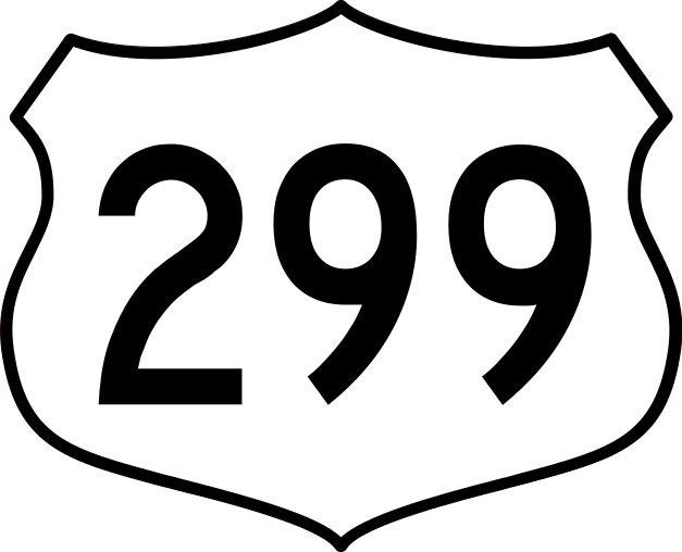 299 Hht Highway 299 Sign Magnet - Fast Shipping & No Minimums