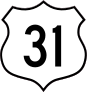 Highway 31 Sign Sticker