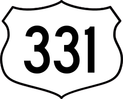 Highway 331 Sign Sticker