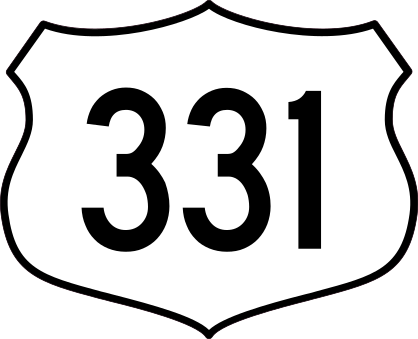 Highway 331 Sign Sticker