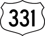 Highway 331 Sign Sticker