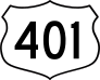 Highway 401 Sign Sticker