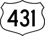 Highway 431 Sign Sticker