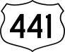 Highway 441 Sign Sticker