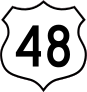 Highway 48 Sign Sticker