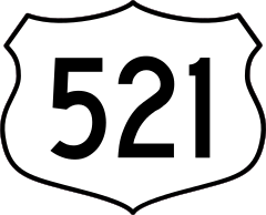 Highway 521 Sign Sticker