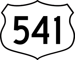 Highway 541 Sign Sticker