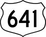 Highway 641 Sign Sticker
