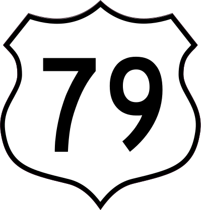 Highway 79 Sign Sticker