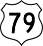 Highway 79 Sign Sticker