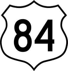 Highway 84 Sign Sticker