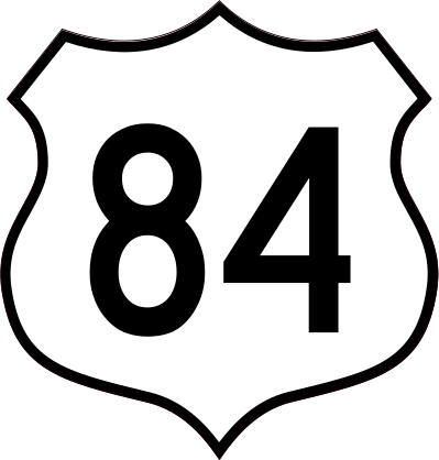Highway 84 Sign Sticker